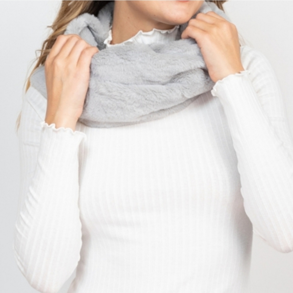 Faux Fur Infinity Scarf